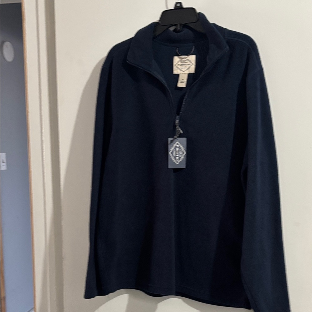 St. John's Bay Navy Blue Men's Sweater
